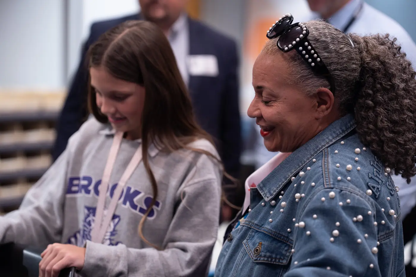 Students and staff in the Verizon Innovative Learning Lab at Brooks, photo 33 of 59
